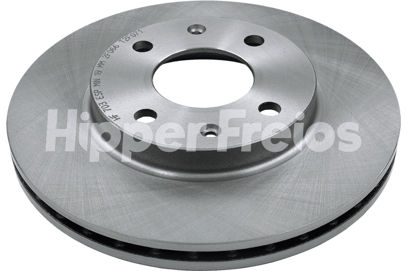 BRAKE DISC FRONT - VENTED WITHOUT HUB