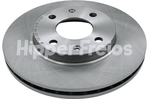 BRAKE DISC FRONT - VENTED WITHOUT HUB