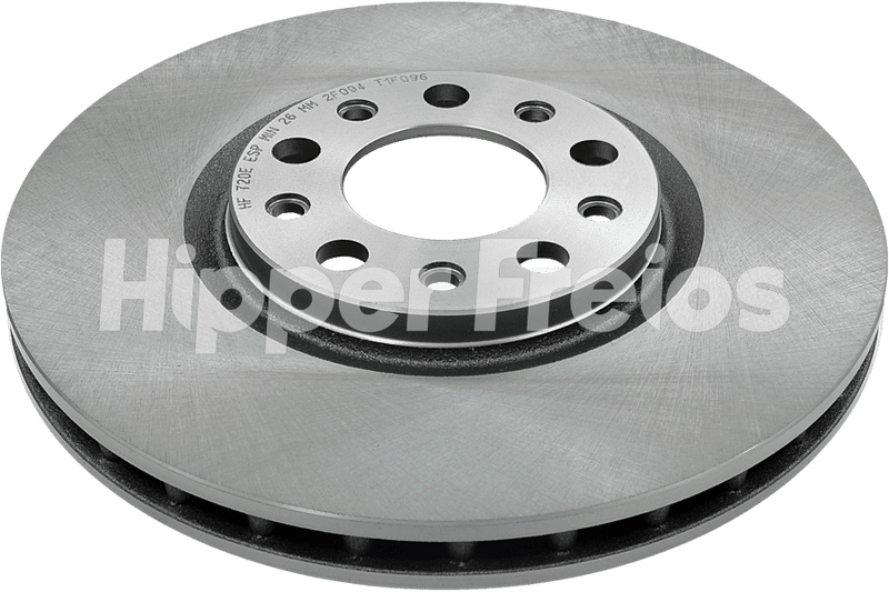 BRAKE DISC FRONT - VENTED WITHOUT HUB