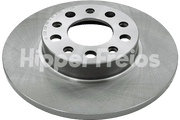 BRAKE DISC REAR - SOLID WITHOUT HUB