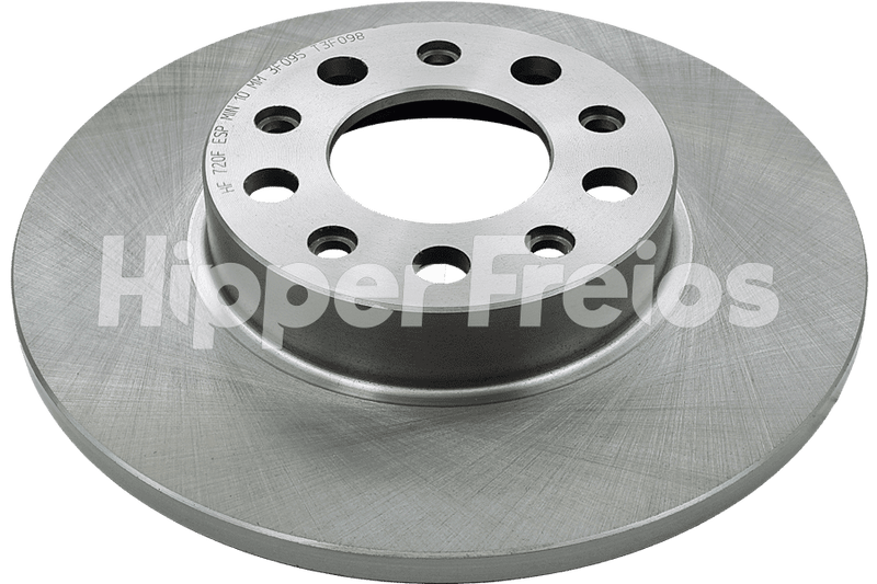 BRAKE DISC REAR - SOLID WITHOUT HUB