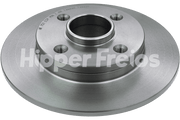 BRAKE DISC REAR - SOLID WITH HUB
