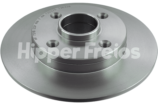 BRAKE DISC REAR - SOLID WITH HUB