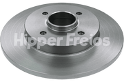 BRAKE DISC REAR - SOLID WITH HUB