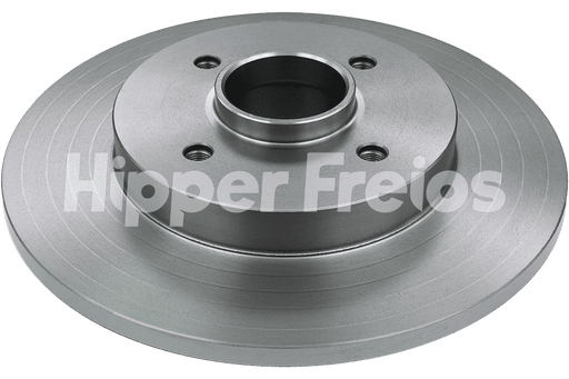 BRAKE DISC REAR - SOLID WITH HUB
