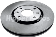 BRAKE DISC FRONT - VENTED WITHOUT HUB