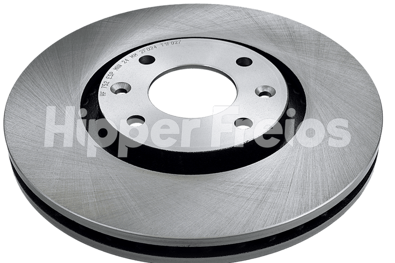 BRAKE DISC FRONT - VENTED WITHOUT HUB