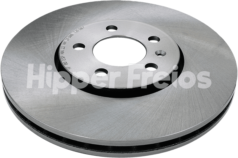 BRAKE DISC FRONT - VENTED WITHOUT HUB