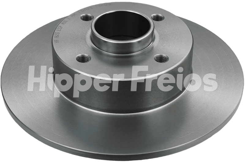 BRAKE DISC REAR - SOLID WITH HUB
