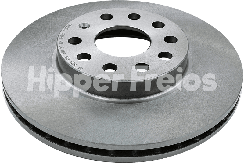 BRAKE DISC FRONT - VENTED WITHOUT HUB