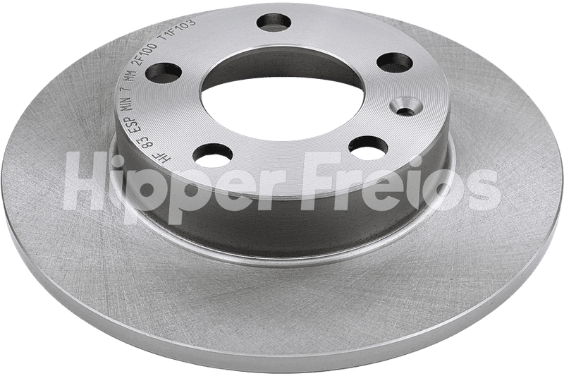 BRAKE DISC REAR - SOLID WITHOUT HUB