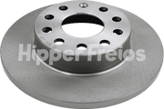 BRAKE DISC REAR - SOLID WITHOUT HUB