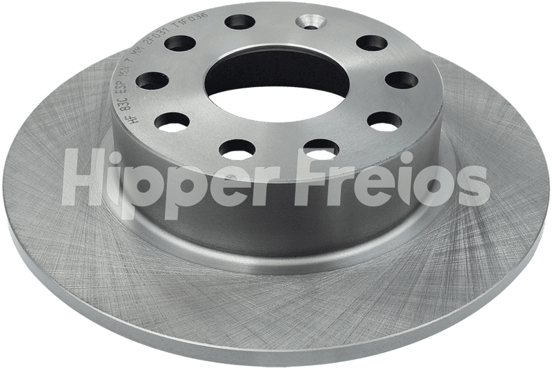 BRAKE DISC REAR - SOLID WITHOUT HUB