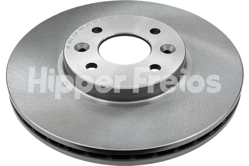 BRAKE DISC FRONT - VENTED WITHOUT HUB