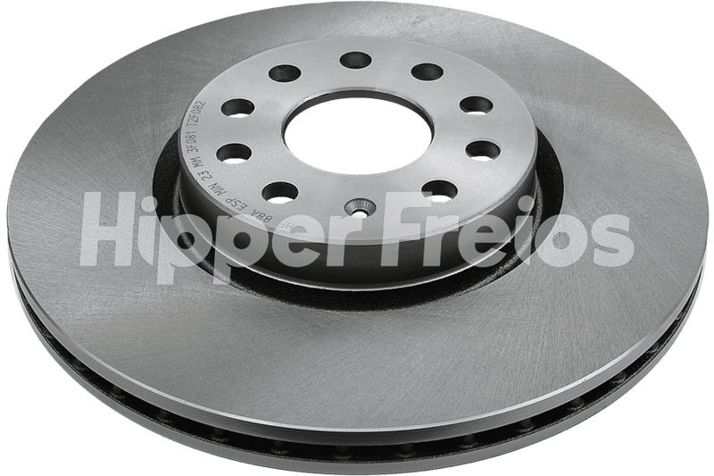 BRAKE DISC FRONT - VENTED WITHOUT HUB