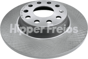 BRAKE DISC REAR - SOLID WITHOUT HUB
