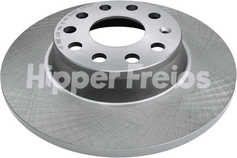 BRAKE DISC REAR - SOLID WITHOUT HUB