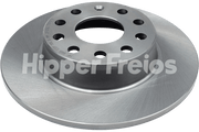 BRAKE DISC REAR - SOLID WITHOUT HUB