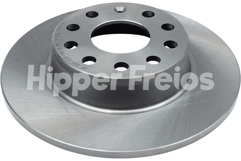BRAKE DISC REAR - SOLID WITHOUT HUB