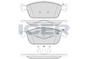 Brake Pad Set Front Icer Ford Focus