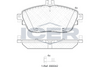 Front - Brake Pad - Icer -Infiniti Q30