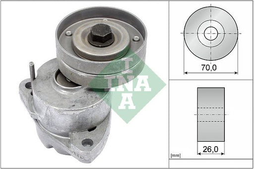 Belt Drive Tensioner Ina Opel Vectra A -