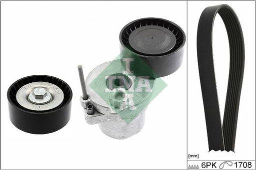 V-Ribbed Belt Set MERCEDES-BENZ