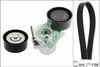V-Ribbed Belt Set MERCEDES-BENZ