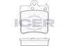 Front - Brake Pad - Icer Mercedes-Benz E