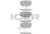Brake Pad Set Front Icer Vw Golf