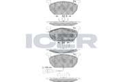 Brake Pad Set, disc brake (Braking System)