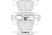 Brake Pad Set Rear Icer Vw Golf