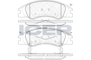 Brake Pad Icer - Kia Cerato