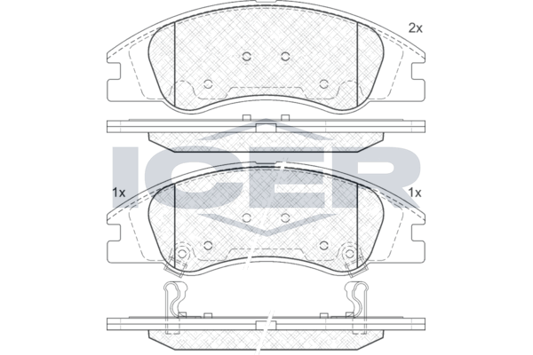 Brake Pad Icer - Kia Cerato