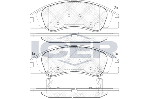 Brake Pad Icer - Kia Cerato