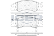 Brake Pad Icer - Kia Cerato