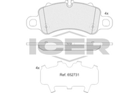 Brake Pad Set PORSCHE