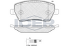 Front Brake Pad Set Icer Clio Iii Grandt