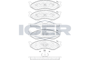 Front - Brake Disc - Icer - Kia Carnival
