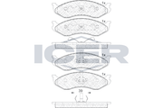 Front - Brake Disc - Icer - Kia Carnival