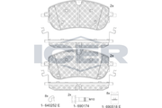 Brake Pad Set LAND ROVER