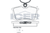 Brake Pad Set, disc brake RENAULT