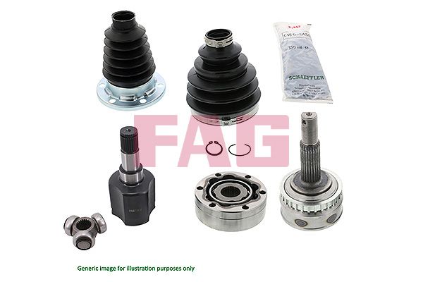 Joint Kit, Drive Shaft, Front Axle