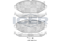 Brake Pad Set ICER