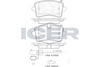 Brake Pad Set Front Icer Ford Focus