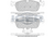 Brake Pad Front Axle Land Rover Icer