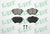 Brake Pad Set, disc brake (Braking System)