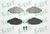 Brake Pad Set, disc brake (Braking System)