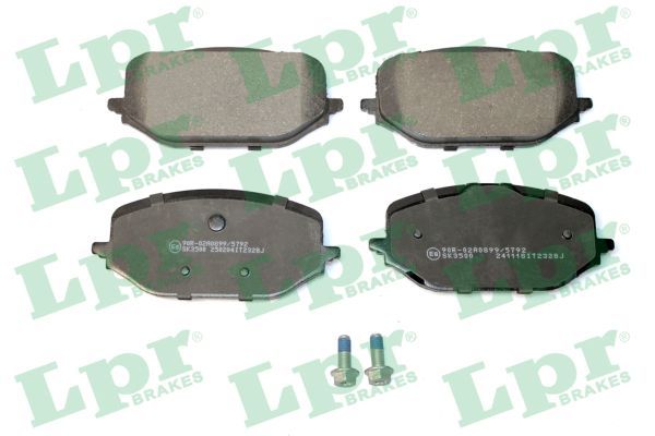 Brake Pad Set, disc brake (Braking System)