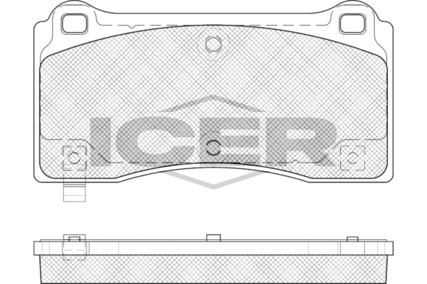 Brake Pad Set  TESLA
